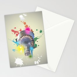 Sydney Tower Abstract Stationery Cards