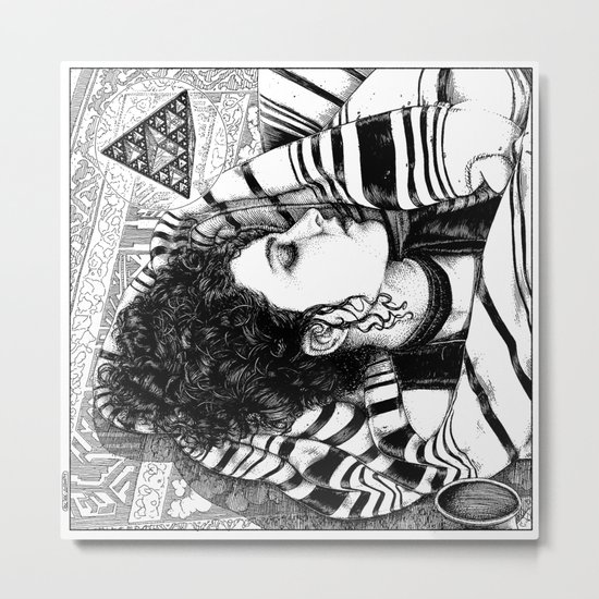asc 726 - Le rêve berbère (Desert fever) Metal Print