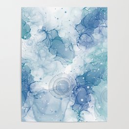 Dreamland turquoise Poster
