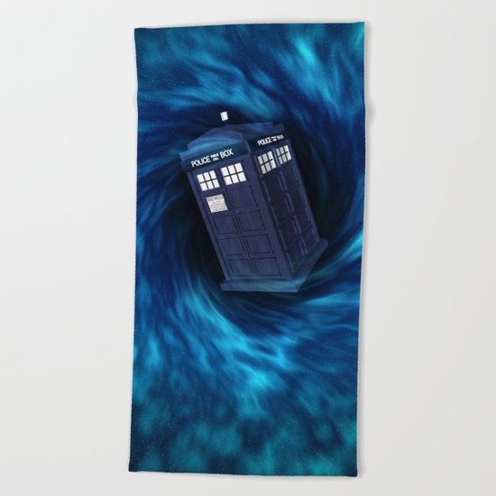 Doctor Who Tardis Beach Towel