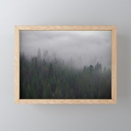 Foggy Forest Framed Mini Art Print