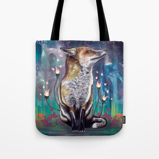 There is a Light Tote Bag