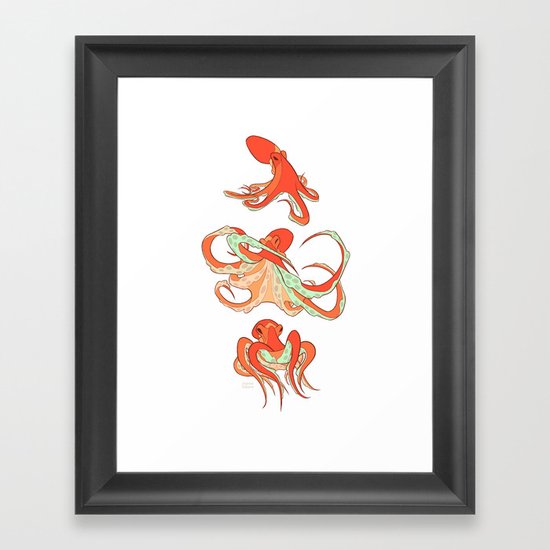 Octopus Framed Art Print