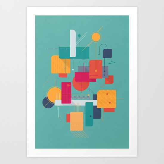 Thinking Of Summer Art Print
