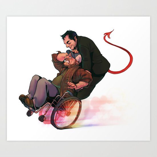 Demon Deals Art Print