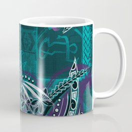Polynesian - Hawaiian - Samoam Emerald Tribal Threads Mug