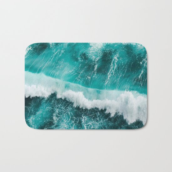 BEAUTIFUL WAVES Bath Mat