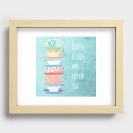 Not My Cup Recessed Framed Print