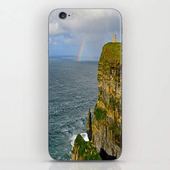 Cliffs of Moher Rainbow iPhone Skin