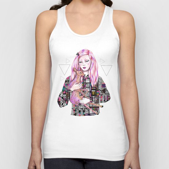 EMBRACE by Kris Tate and Ola Liola Unisex Tank Top