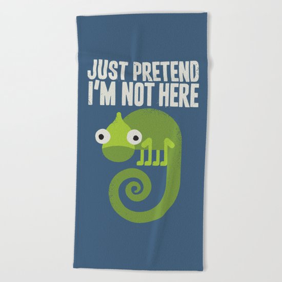 Most Likely to Recede Beach Towel