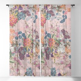 Summer Botanical Garden VIII - II Sheer Curtain