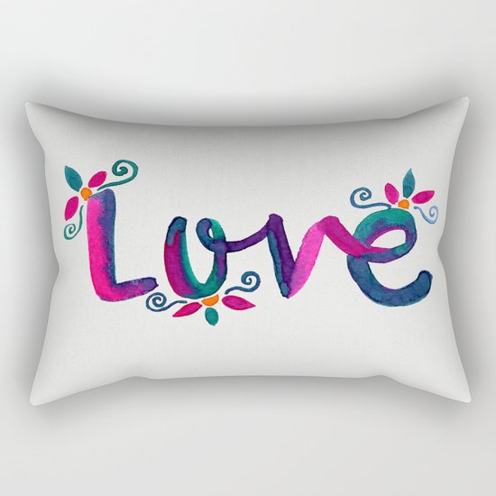 Love Rectangular Pillow