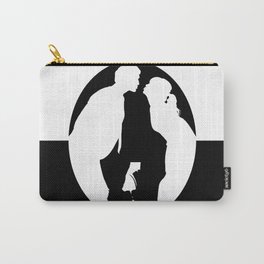 Pushing Daisies silhouette kiss Carry-All Pouch