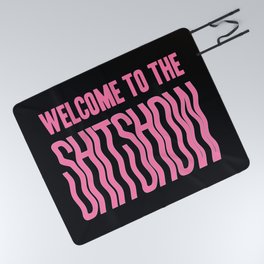 Welcome to the shitshow - pink Picnic Blanket