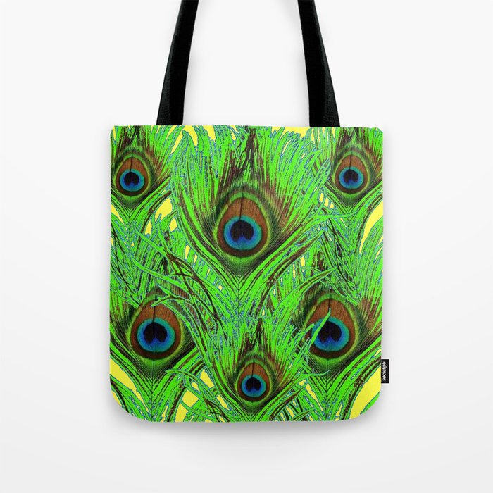 beach bag peacocks