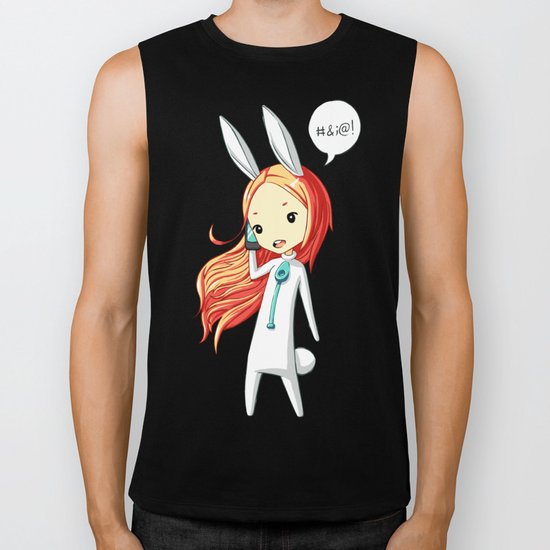 Bunny Girl 2 Biker Tank