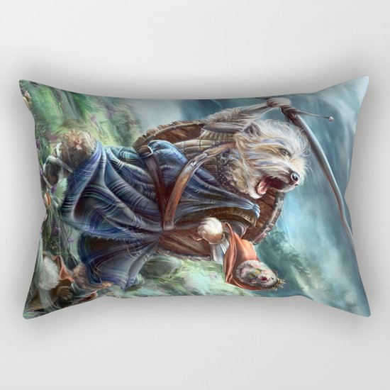 Bruno the Brave Rectangular Pillow