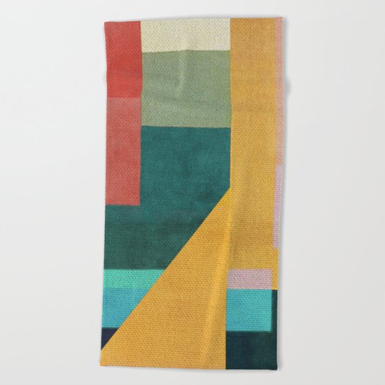Sailing Calmly Beach Towel
