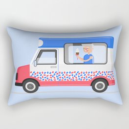 Ice-cream Truck Rectangular Pillow