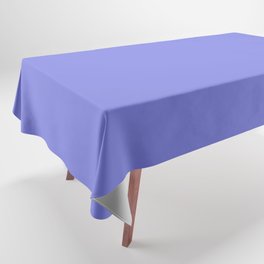 Dark Periwinkle Purple Solid Color  Tablecloth