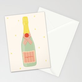 Congratulations Champagne Stationery Cards