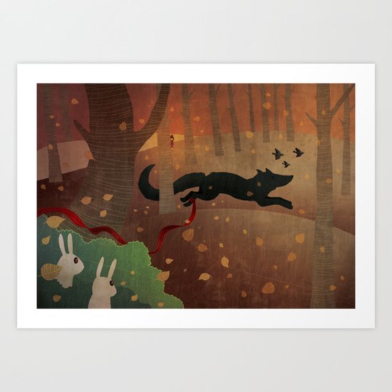 Escape Art Print