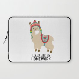 Llama ate my homework Laptop Sleeve