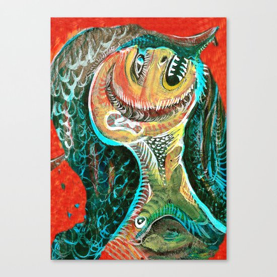 The Big Tooth Ache Canvas Print