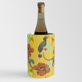 Tropical Rainforest in Yellow Wine Chiller