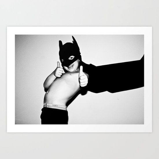 Superheroes SF Art Print