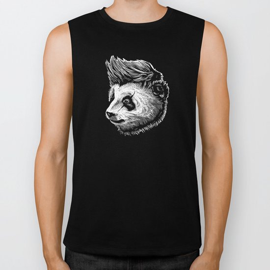 Funky panda Biker Tank