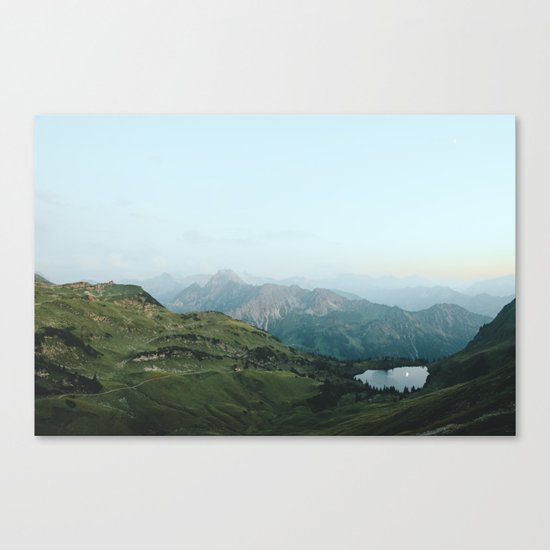 Abyssal landscape photography Canvas Print