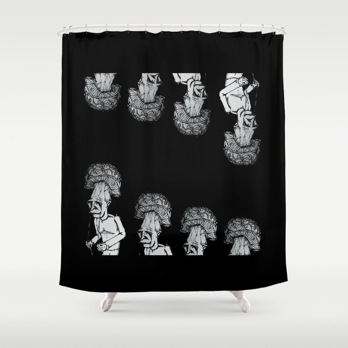 A Walk in the Park v2 Shower Curtain