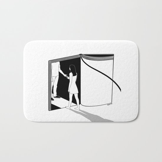 Book Lover Bath Mat
