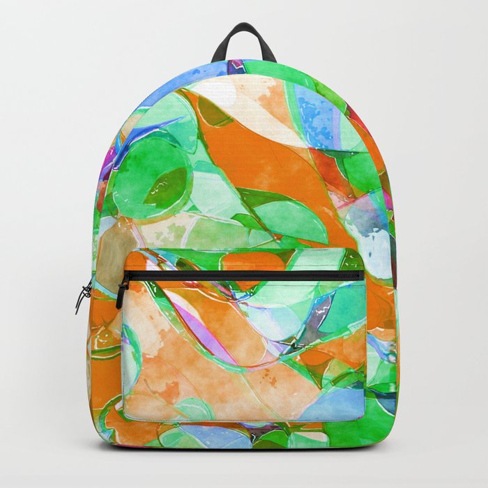 Bright Abstract 5 Backpack