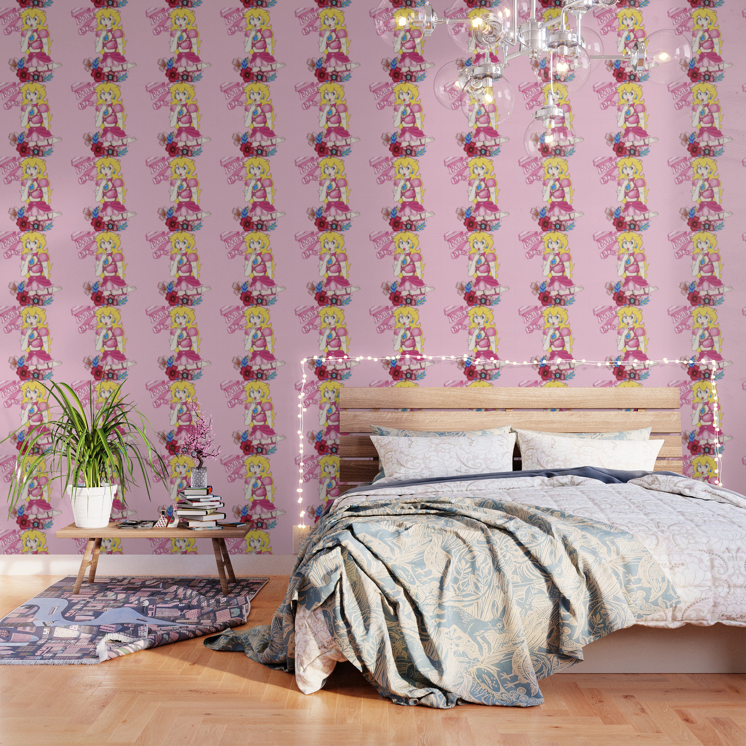 Bad And Boujee Princess Peach Wallpaper By Soapywinston Society6