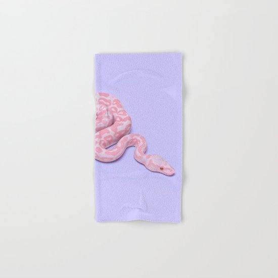 PINK SNAKE Hand & Bath Towel