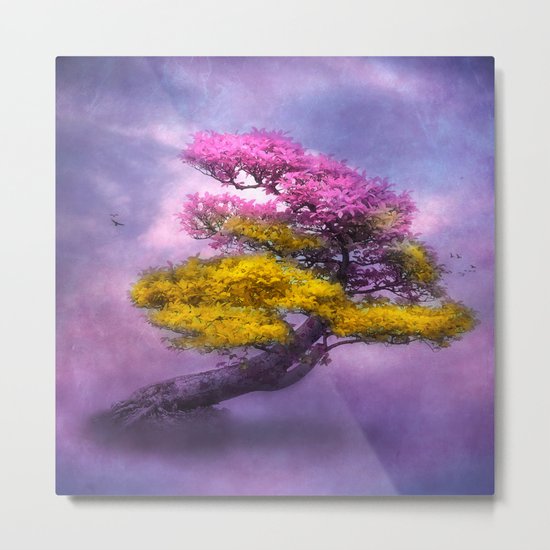 MYSTIC TREE Metal Print