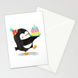 Birthday Penguin Stationery Card