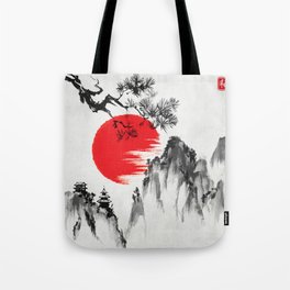 Japanese Landscape v4 Tote Bag