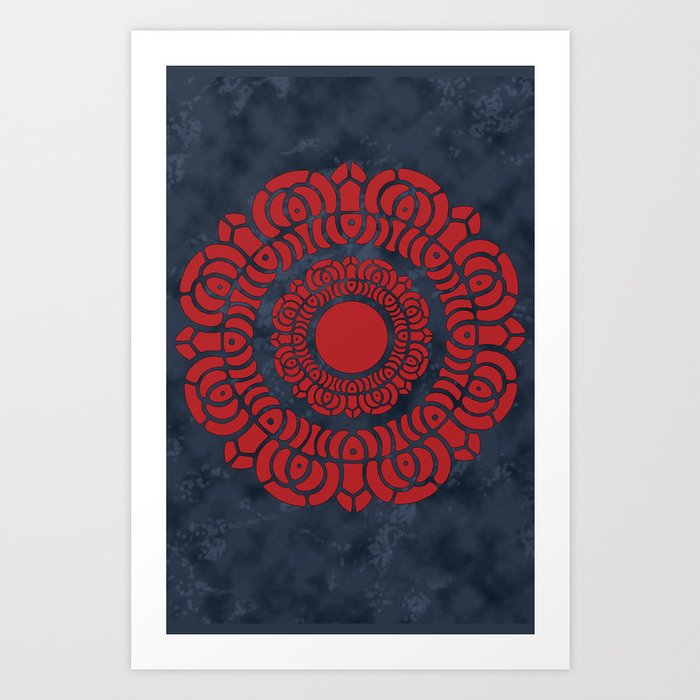 LoK: Red Lotus Art Print