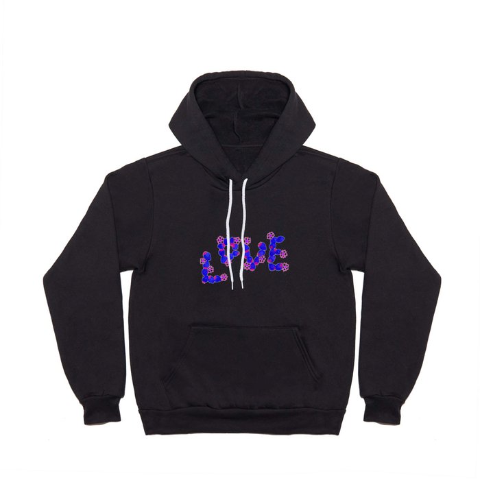 Purple and pink Strawberry Love Hoody