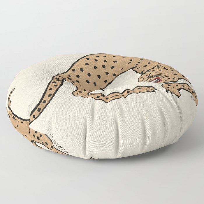 Cheetah Floor Pillow