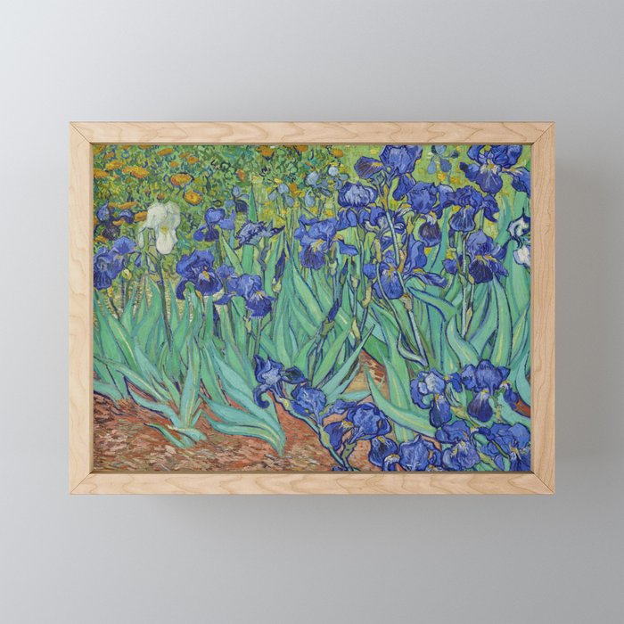Irises (1889) by Vincent Van Gogh. Original from the J. Paul Getty ...