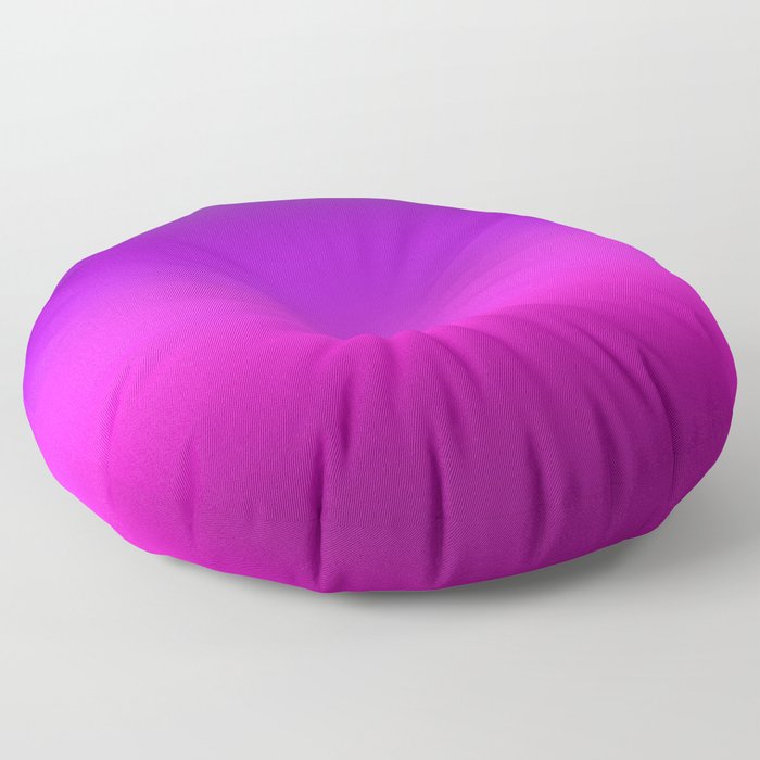 Purple And Pink Gradient Floor Pillow