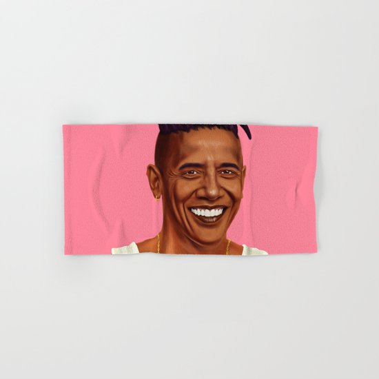 Hipstory - Barack Obama Hand & Bath Towel