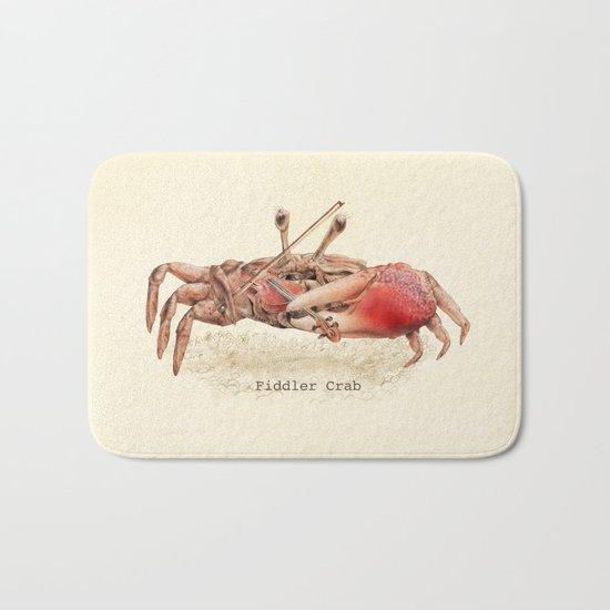 Fiddler Crab Bath Mat