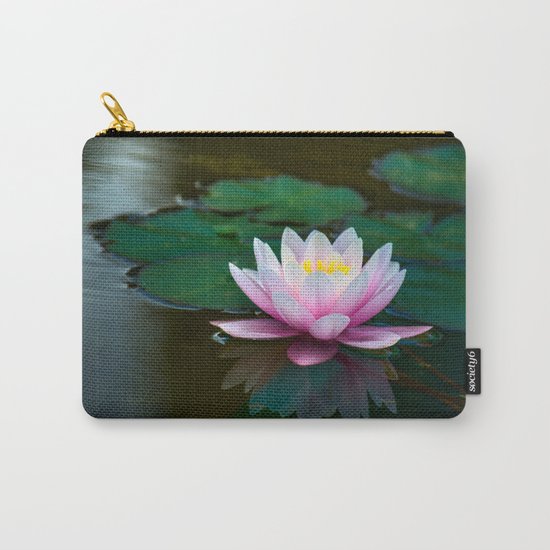 Water Lily Carry-All Pouch