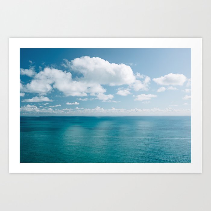 Amalfi Coast Ocean View VII Art Print